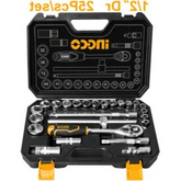 Truliving_Automotive Accessories-Hand Tools & Hardware-Household Tools Sets-INGCO 25Pcs 1/2? Socket Set HKTS12251